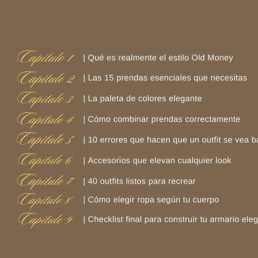 Índice de la guía